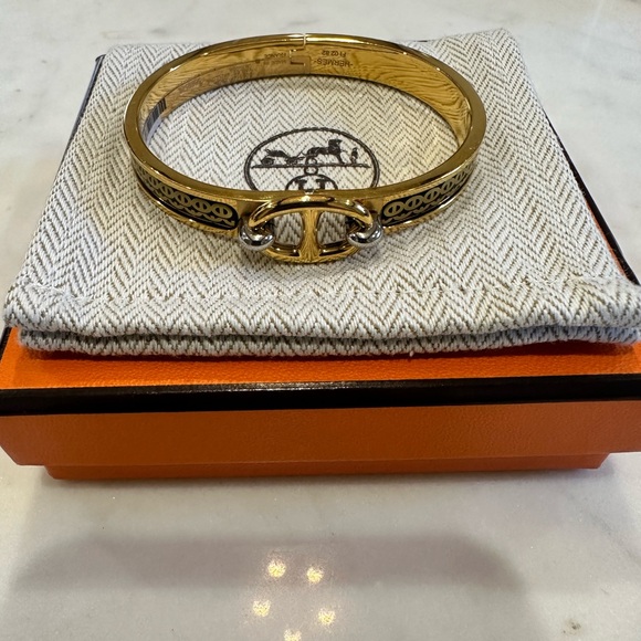 Hermes Enamel Mini Clic Chaine PM - Picture 2 of 16